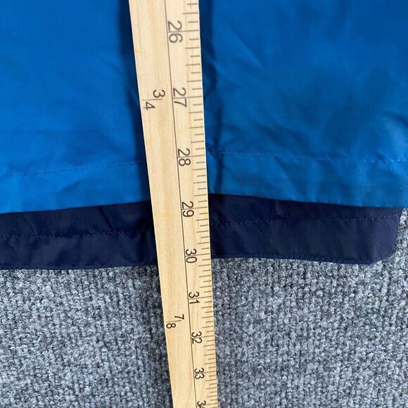 Tribord Jacket Mens Large Blue Colorblock Full Zip Hoodie Outdoor Hiking Rain - Picture 9 of 9